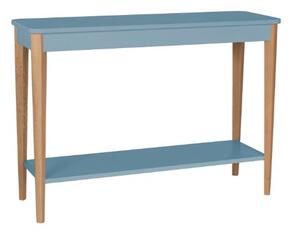 Konzolový stolík ASHME 105x35cm - modrý