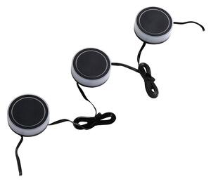 Lindby - Kyren LED Smart Záhradná Lampa 3 pcs. Čierna/Opál