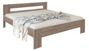 Drevená posteľ Nikola II, 160x200, dub