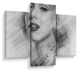 Obraz - Portrén Merilyn Monroe (90x60 cm)
