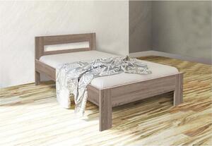 Drevená posteľ Nikola II, 90x200, dub