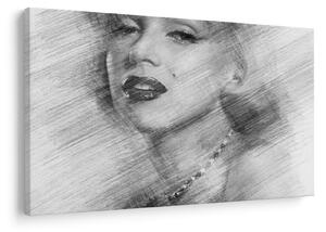 Obraz - Portrén Merilyn Monroe (90x60 cm)