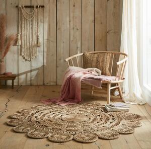 Flair Rugs koberce Kusový koberec Handmade Jute Eden kruh - 150x150 (priemer) kruh cm
