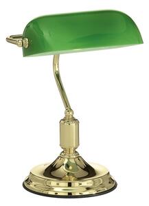 Ideal Lux - Stolná lampa 1xE27/60W/230V mosadz + záruka 3 roky zadarmo