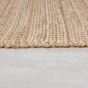 Flair Rugs koberce Kusový koberec Levi Chenille Jute Natural - 200x290 cm