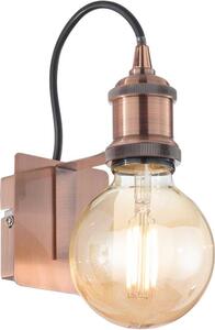 Ideal Lux Ideal Lux - Nástenná lampa FRIDA 1xE27/60W/230V meď ID163338 + záruka 3 roky zadarmo
