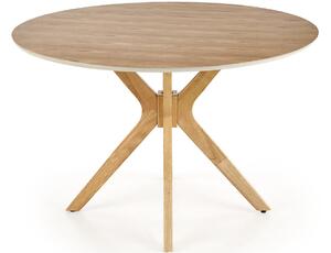 Okrúhly jedálenský stôl Nicolas - dub prírodný