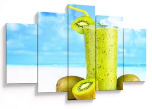 Obraz - kiwi smoothie (150x105 cm)