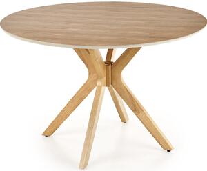 Okrúhly jedálenský stôl Nicolas - dub prírodný