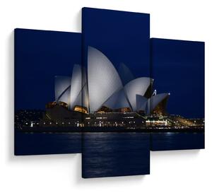 Obraz nočného Sydney (90x60 cm)