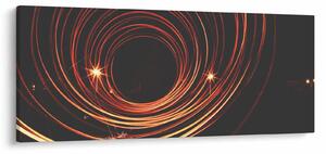 Obraz abstraktných liniek (120x50 cm)