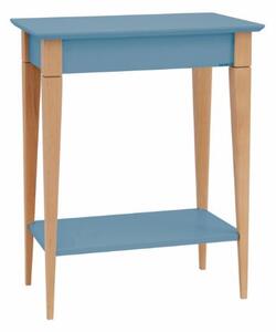 Konzolový stolík MIMO s policou 65x35cm modrý