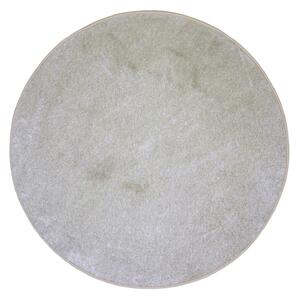 Vopi koberce Kusový koberec Capri Lux cream kruh - 100x100 (priemer) kruh cm