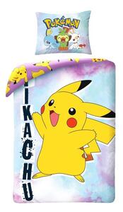HALANTEX Obliečky Pokémon Pikachu Smile Bavlna, 140/200, 70/90 cm