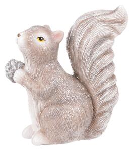 Veverička z polyresinu 12cm