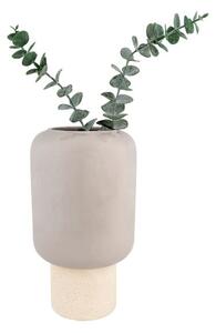 Sivá váza Leandra