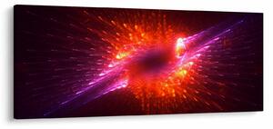 Obraz modernej tŕnistej abstrakcie (120x50 cm)