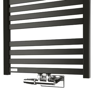 Oltens Vanlig kúpeľňový radiátor dekoratívny 146x50 cm čierna 55009300