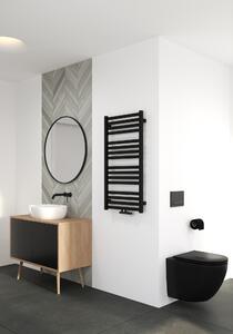 Oltens Vanlig kúpeľňový radiátor dekoratívny 96x50 cm čierna 55007300