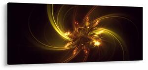 Obraz - abstrakcia vrtuľky (120x50 cm)