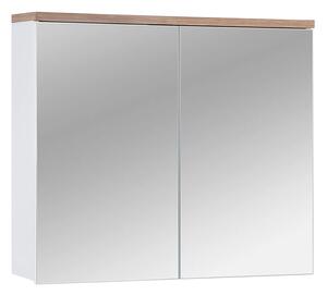 Kúpeľňová zrkadlová skrinka BALI WHITE 2D 60 cm