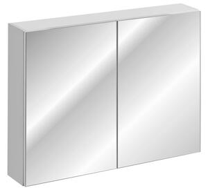 Kúpeľňová zrkadlová skrinka LEONARDO WHITE 90 cm