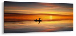 Obraz - plavba na loďke (120x50 cm)