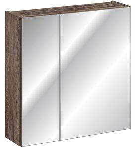 Kúpeľňová zrkadlová skrinka SANTA FE OAK 60 cm