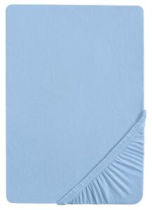 Biberna Napínacia džersejová plachta (140 – 160 x 200 cm, ľadová modrá) (100227068)