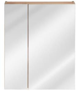 Kúpeľňová zrkadlová skrinka CAPRI 60 cm