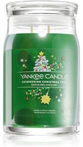 Yankee Candle Shimmering Christmas Tree vonná sviečka Signature 567 g