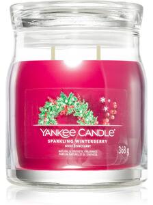 Yankee Candle Sparkling Winterberry vonná sviečka Signature 368 g