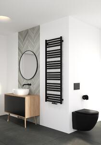 Oltens Vanlig kúpeľňový radiátor dekoratívny 146x50 cm čierna 55009300