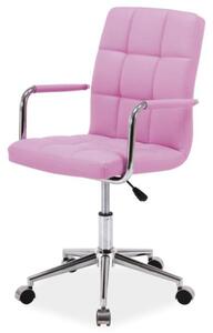 Kancelárska stolička SIGQ-022 ružová