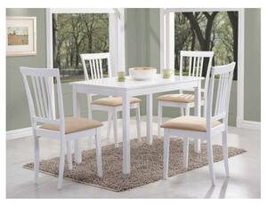 Jedálenský stôl FAURD biela, šírka 110 cm
