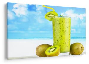 Obraz - kiwi smoothie (90x60 cm)