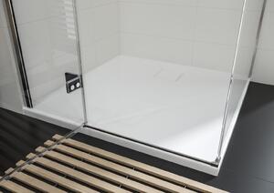 Cersanit Jota sprchovací kút 90x90 cm obdĺžniková chromová lesklé/priehľadné sklo S160-001