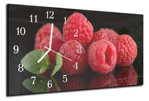 Nástenné hodiny ovocia 30x60cm XVIII - plexi