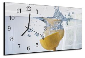 Nástenné hodiny ovocia 30x60cm XV - plexi