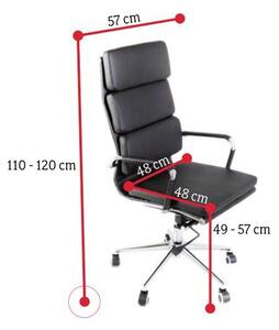 Kancelárska stolička CANCEL Soft, ADK052010