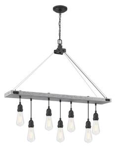 Westinghouse 6116440 - Luster na reťazi ASHWOOD 7xE27/60W/230V