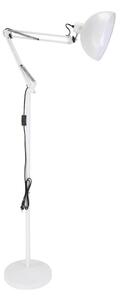 Brilagi - Flexibilná stojacia lampa TASKER 1xE27/60W/230V 157 cm biela