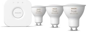 Základná súprava Philips Hue WACA 3xGU10/4,2W/230V 2200-6500K + Hue bridge