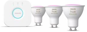 Základná súprava Philips Hue WACA 3xGU10/4,2W/230V 2200-6500K + Hue bridge