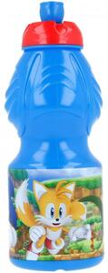 Plastová fľaša na pitie Ježko Sonic - 400 ml