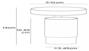 Lucide 35913/01/33 - Bodové svietidlo FLORIS 1xGU10/40W/230V zelená