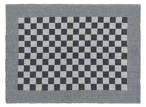 Kuchynské utierky 20 ks čierno-biele 50x70 cm bavlna