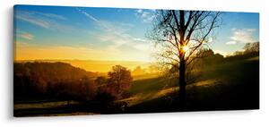 Obraz východu slnka (120x50 cm)