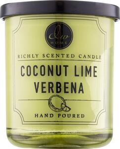 DW Home Signature Coconut Lime Verbena vonná sviečka 107 g