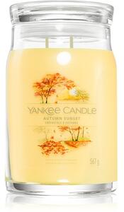 Yankee Candle Autumn Sunset vonná sviečka 567 g